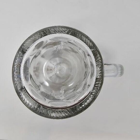 German Beer Stein Glass Large Wittig Hadamar Tankard Mug Germany Man Cave - Picture 8 of 10